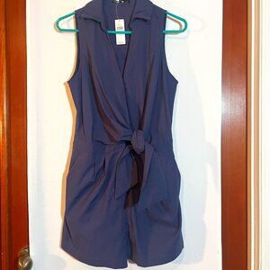 NWT En Saison Sleeveless Jinny Shorts Romper